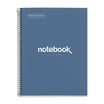 Miquel rius notebook 1 color A4 80 hojas 5x5 90g emotions marino