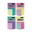 Calculadora de bolsillo Sunset 8 dígitos – Compacta con alimentación solar
