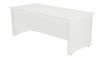 Mesa de oficina serie work 160x80 blanco - blanco