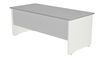 Mesa de oficina serie work 200x80 blanco - gris