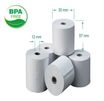 Pack de 10 rollos de papel térmico sin BPA 57 x 35 x 12 mm