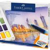 Faber-Castell Creative Studio - 24 demi-godets de peinture aquarellable - couleurs assorties