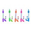Compas articulado t-zero colorline
