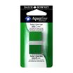 Daler-Rowney Aquafine - Ensemble de peinture - 2 parties - aquarelle - 2 couleurs - hooker's green light, vert de Hooker foncé - demi-plateau