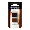 Daler-Rowney Aquafine - Ensemble de peinture - 2 parties - aquarelle - 2 couleurs - teinte marron Vandyke, ombre - demi-plateau