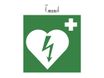 Exacompta - Pictogramme - défibrillateur - 200 x 200 mm - vert