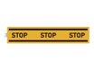 Exacompta - Pictogramme bande de message arrêt obligatoire - 960 x 250 mm - jaune
