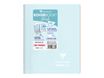 Clairefontaine Koverbook Blush - Carnet de notes enveloppant en polypro - A5 - 160 pages ligné - Différents coloris disponibles