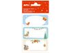 Apli kids - 9 étiquettes cadeau - 73 x 35 mm - Noël/écureuil