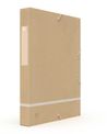 OXFORD Touareg - Boîte 24x32 cm - dos 40 mm - carte recyclée - blanc givré