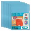 M STAR - 10 Pochettes coin -  A4 - pour 25 feuilles - 15/100 - bleu