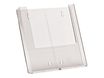 INOVSHOP - Porte-brochures mural A4 - 1 compartiment