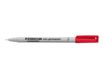 STAEDTLER LUMOCOLOR 316 - Marqueur non permanent - pointe fine - rouge