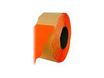 Apli Agipa - Rouleau de 1000 étiquettes adhésives permanentes - orange - 26 x 16 mm