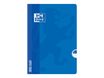 Oxford Openflex - Cahier polypro A4 (21x29,7 cm) - 96 pages - grands carreaux (Seyes) - disponible dans différentes couleurs