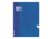Oxford Openflex - Cahier polypro 24 x 32 cm - 96 pages - grands carreaux (seyès) - disponible dans différentes couleurs