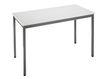 Table modulaire rectangulaire - L120 x H74 x P60 cm - gris clair
