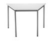 Table modulaire trapezoïdale - L120 x H60 x P60 cm - gris clair