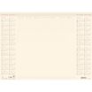 Sous main calendrier 4 années - 25 feuilles papier - 54 x 40 cm - Exacompta