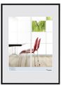 Cadre photo plastique WALTHER "Galeria" pour photo 40 x 50 cm coloris noir