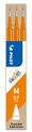 Pilot Frixion Ball - 3 Recharges pour rollers effaçables - 0,7 mm - orange