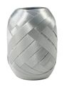 Maildor - Bolduc oeuf lisse - ruban d'emballage 7 mm x 10 m - argent