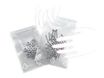 Antalis - 1000 Sachets à fermeture zip - 60 x 80 mm - transparent