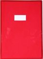 Calligraphe - Protège cahier sans rabat - A4 (21x29,7 cm) - cristalux - rouge transparent