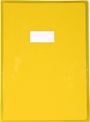 Calligraphe - Protège cahier sans rabat - A4 (21x29,7 cm) - cristalux - jaune transparent