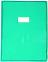 Calligraphe - Protège cahier sans rabat - 24 x 32 cm - cristalux - vert transparent