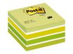 Post-it 76x76 cubo 450 hojas pastel verde