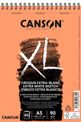 Canson XL Extra White - Bloc dessin croquis - 60 feuilles - 90 gr - blanc