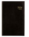 Agenda Lima Saturnus - 1 jour par page - 13,5 x 21 cm - noir - Brepols
