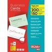 Apli DECAdry - Papier pour 150 cartes de visite 85 x 54 mm - 200 g/m² - 15 feuilles