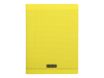 Calligraphe 8000 - Cahier polypro 24 x 32 cm - 96 pages - grands carreaux (Seyes) - jaune