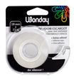 Wonday - Ruban adhésif avec dévidoir escargot - 19 mm x 33 m