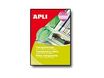 Apli Paper - Films transparents avec bande supérieure pour rétroprojecteur - A4 - 20 feuilles - impression jet d'encre
