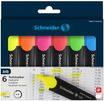 Schneider Job - Pack de 6 surligneurs - couleurs assorties