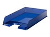 Esselte Europost - Corbeille à courrier bleu foncé transparent