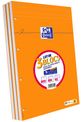 Oxford - Pack de 3 Blocs notes - A4 + - 160 pages - grands carreaux - perforés