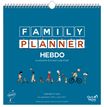 Quo Vadis - Calendrier familial à feuillets - Spiralé - 2026-2027 - Français - Family Planner - 12 mois de septembre à août - 30x30 cm - Papier Clairefontaine blanc - Fabrication française
