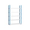 Paperflow Rang'Eco - Rack à étagère - élément de départ 5 niveaux - 100 x 200 x 34 cm
