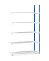 Paperflow Rang'Eco - Rack à étagère - élément suivant 5 niveaux - 100 x 200 x 34 cm