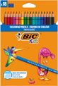 BIC Kids Tropicolors 2 - 18 Crayons de couleur