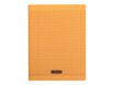 Calligraphe 8000 - Cahier polypro 24 x 32 cm - 96 pages - grands carreaux (Seyes) - orange