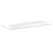 Tablette pour armoire à rideaux monobloc - L120 x P43 x H43 cm - blanc