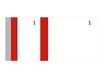 ELVE -  Bloc vendeurs - 100 tickets - 135 x 60 mm - rouge
