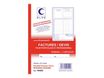 ELVE - Manifold Carnet de factures/devis pour auto-entrepreneurs - 50 dupli - A5