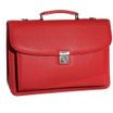 Cristo Affaires - Cartable rigide 3 compartiments - rouge