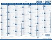 Calendrier Classique LECAS - 42x32 cm - 1 année sur 2 faces - Hamelin